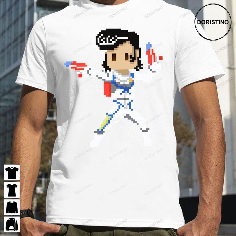 8 Pixel Space Dandy Awesome Shirts